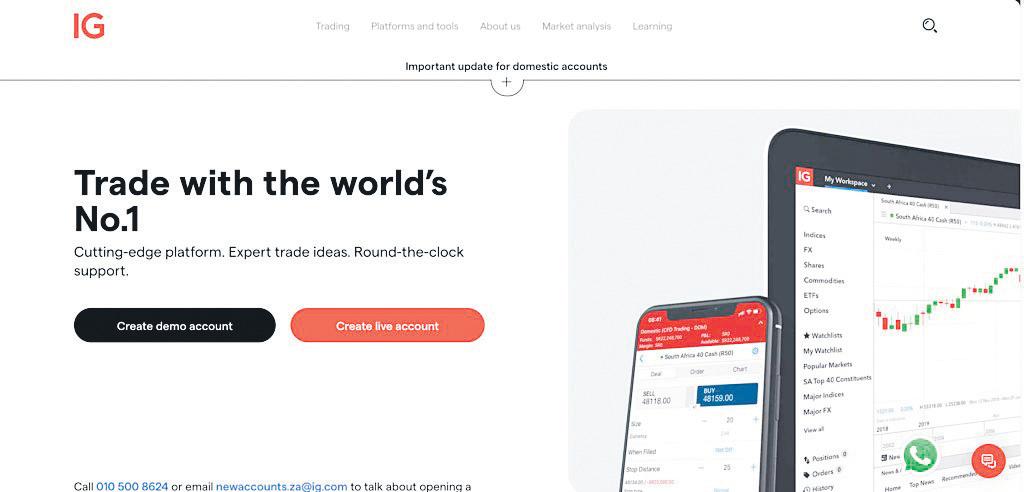 IG to clients: move funds