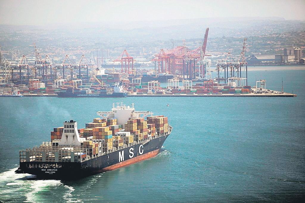 Ports sink to bottom