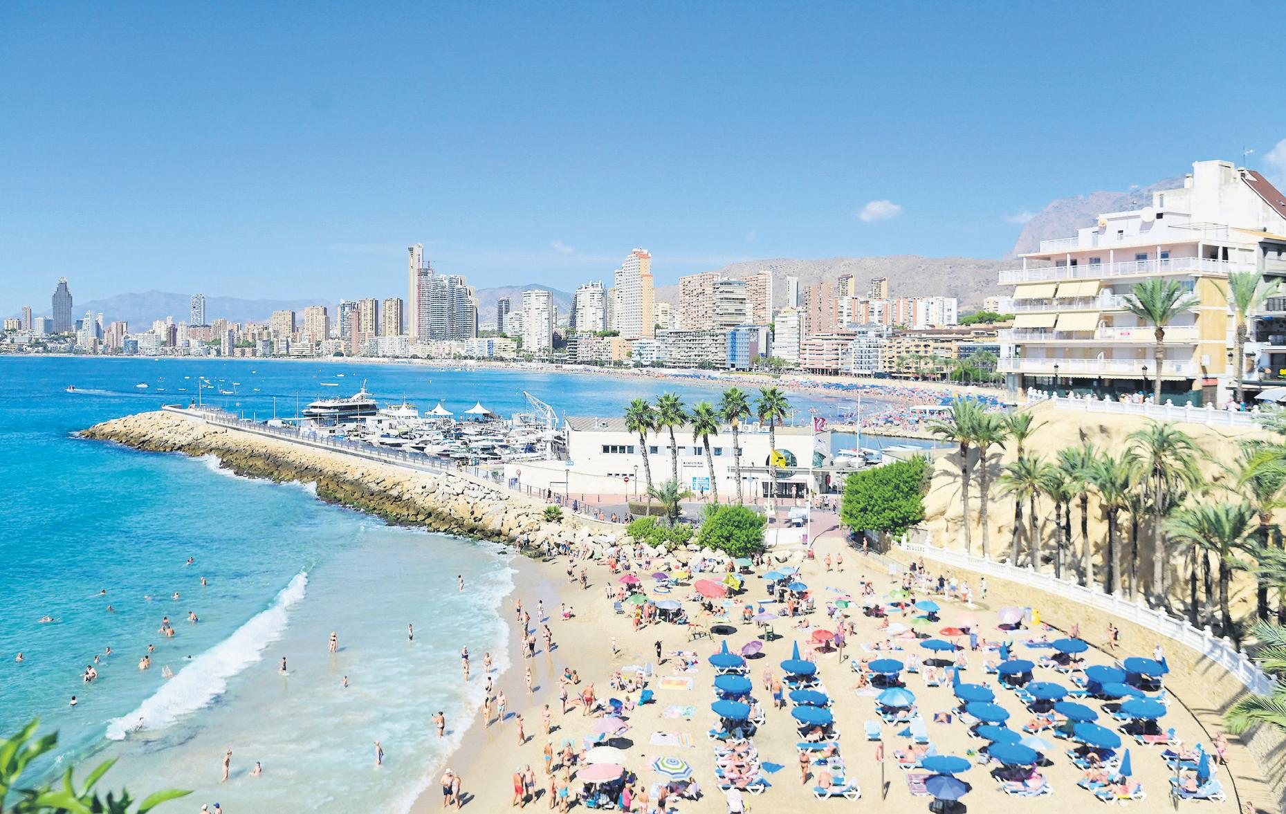Benidorm embraces its role