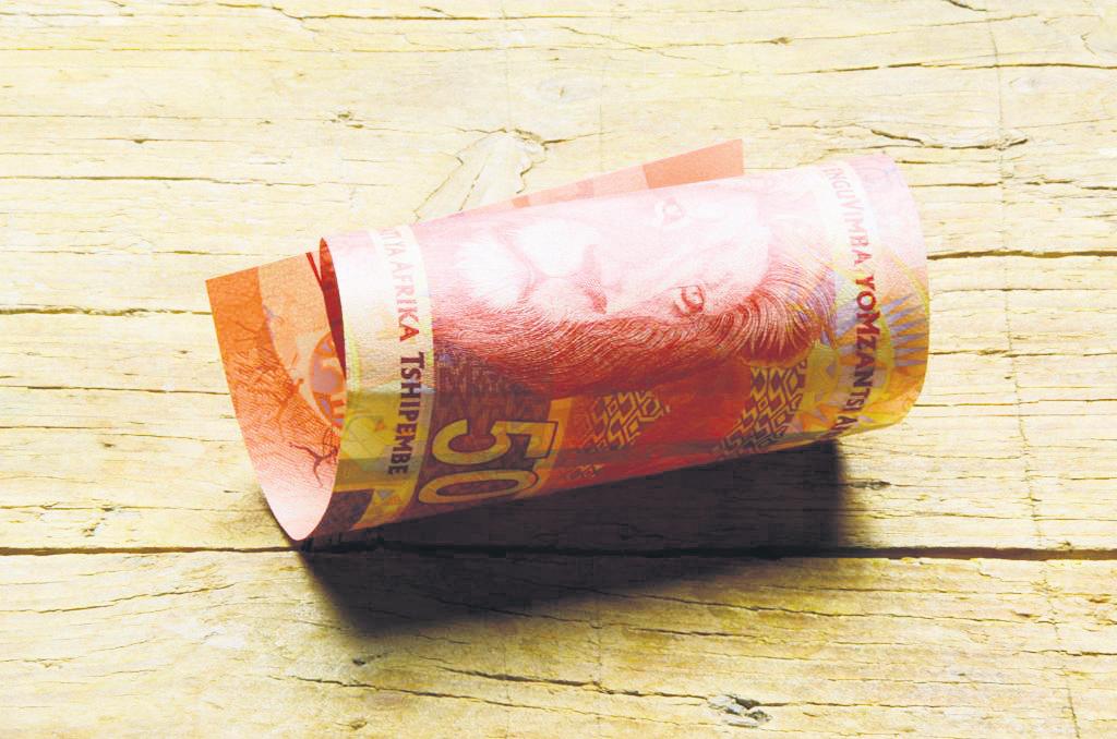 Rand didn't gain value