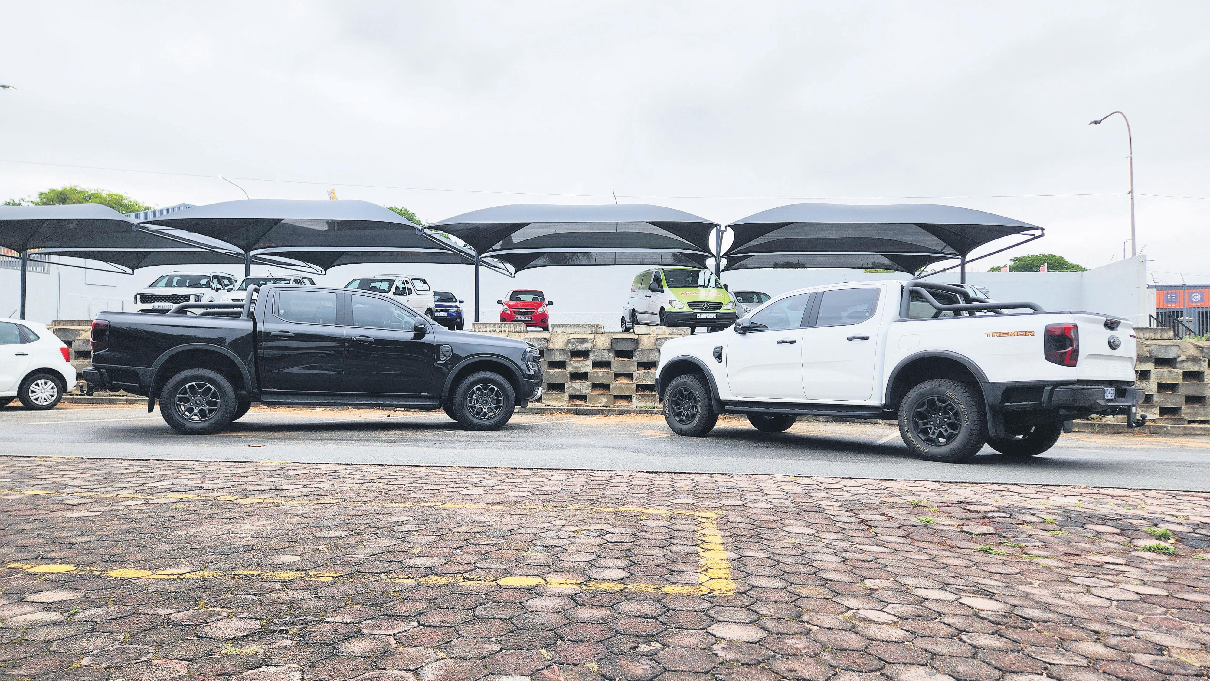Tale of two Ranger bakkies