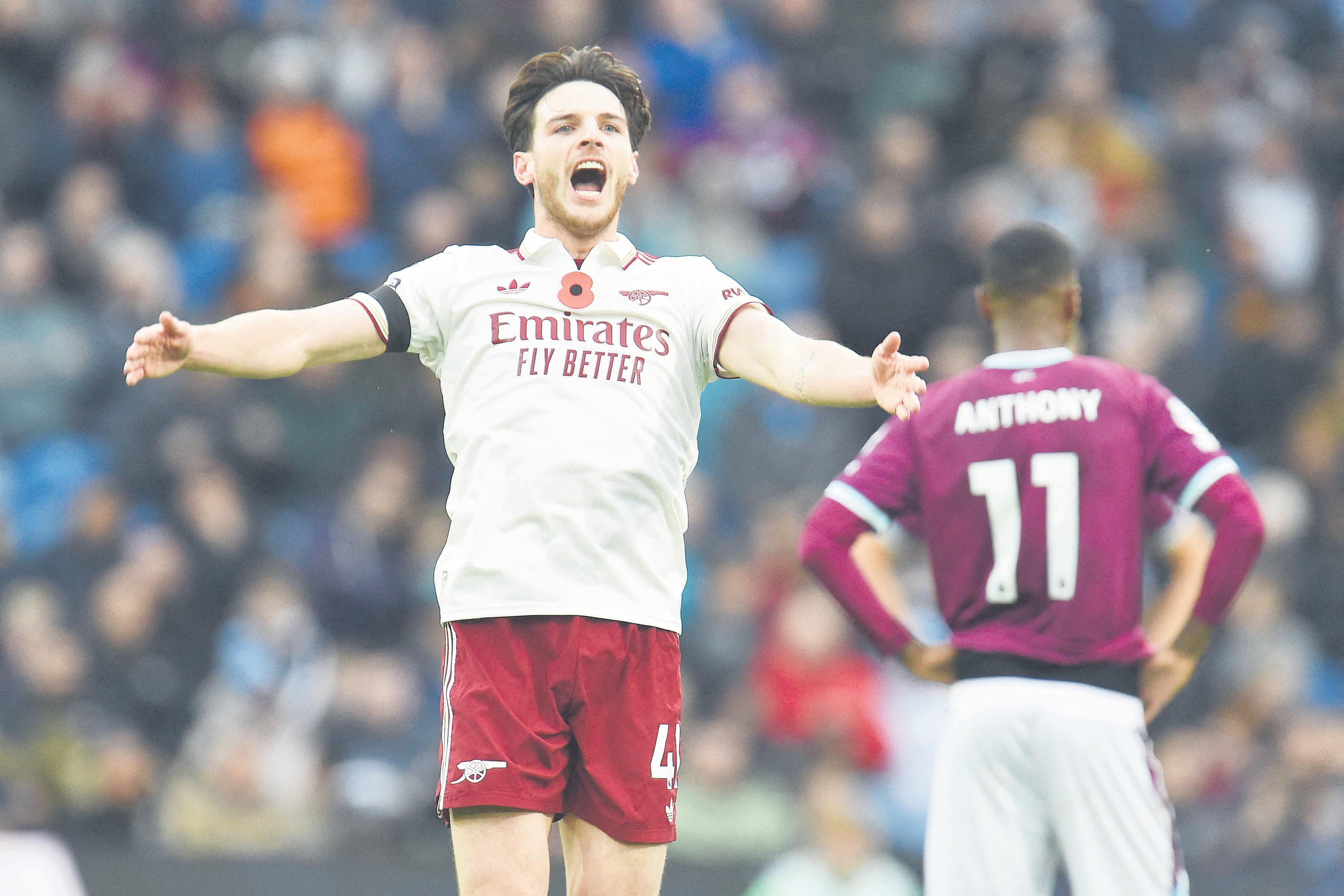 Arteta hails first half