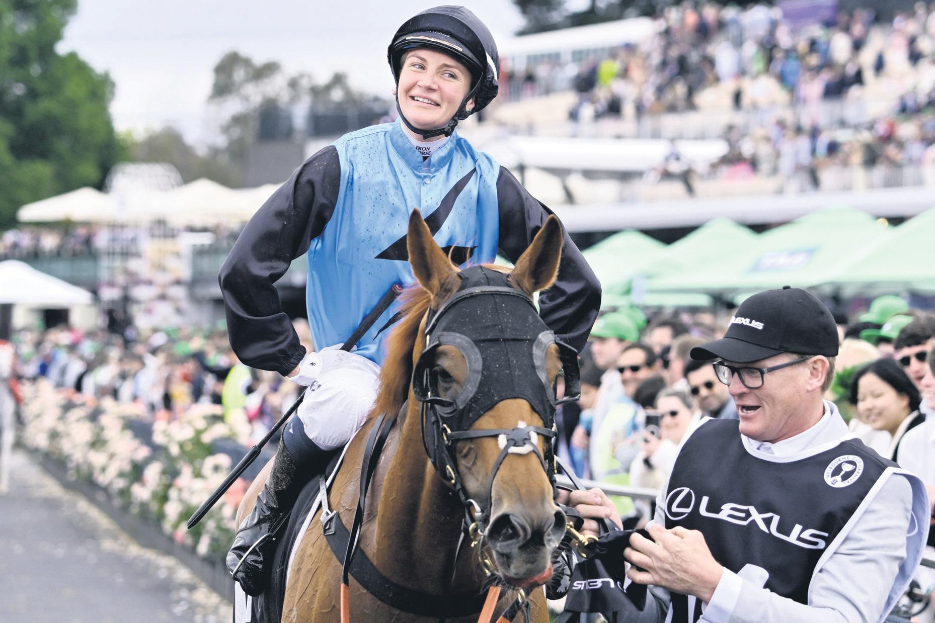 Second woman wins Melbourne Cup