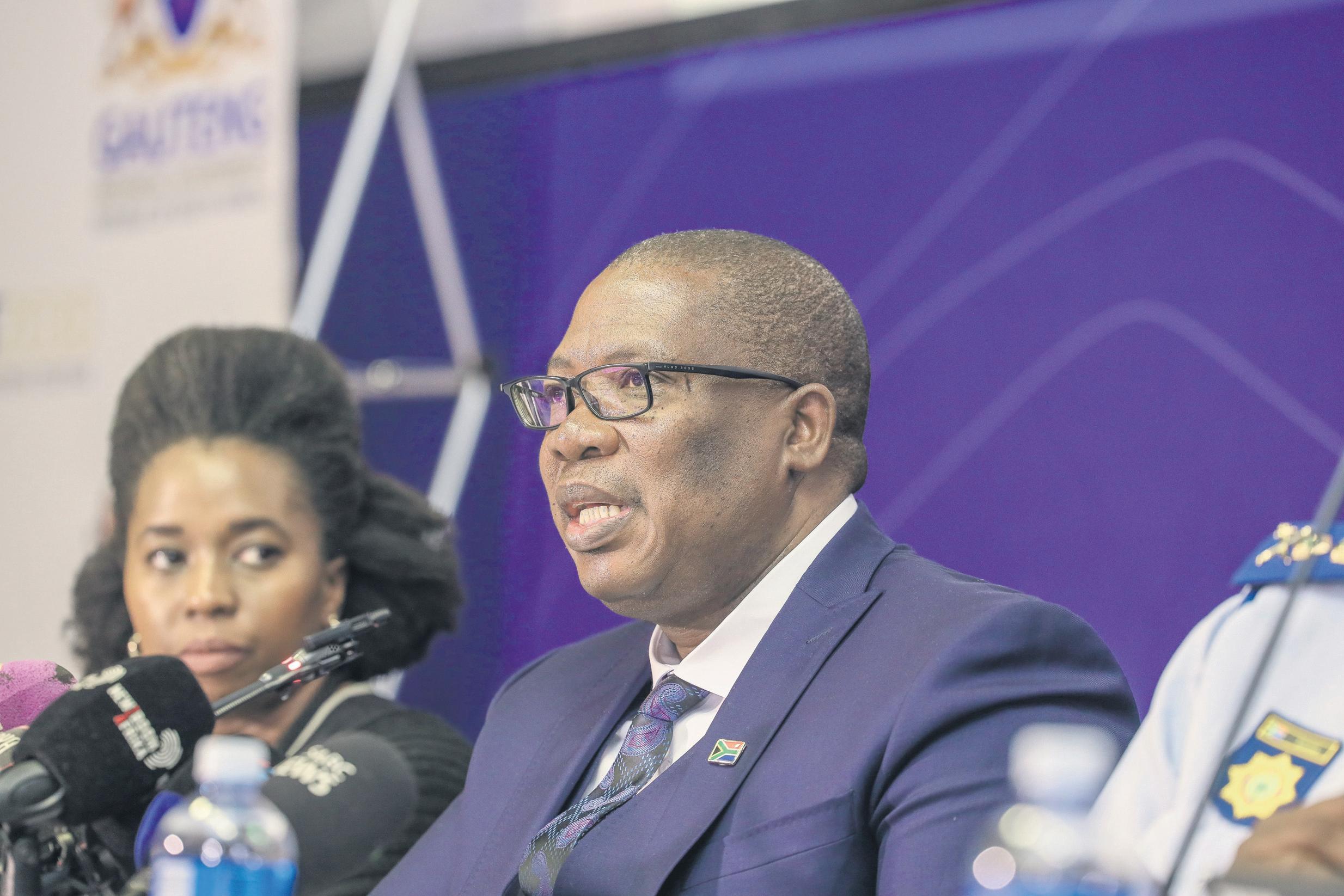 They must not try us at G20, Lesufi warns thugs