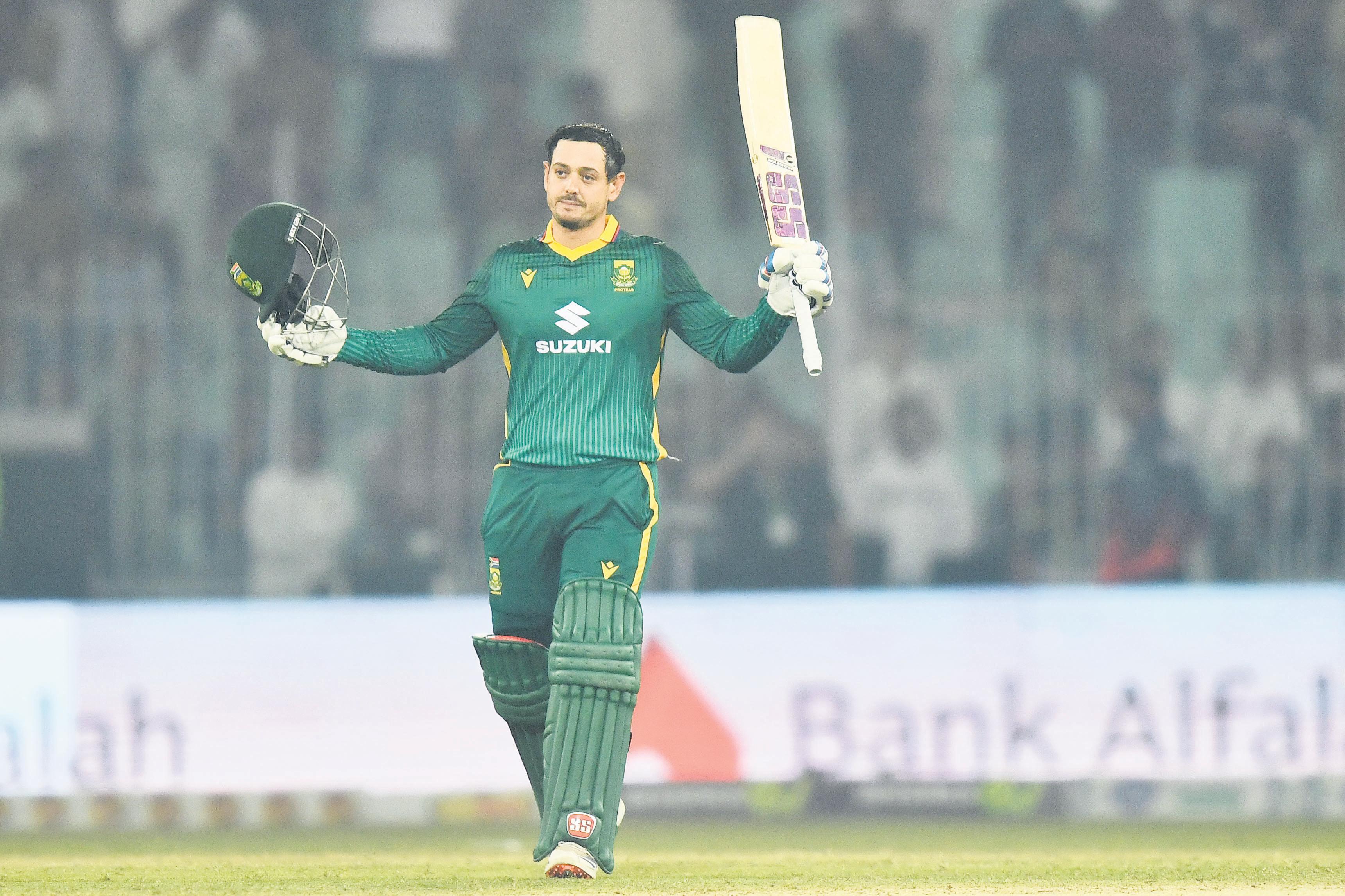 De Kock pleased with his knock