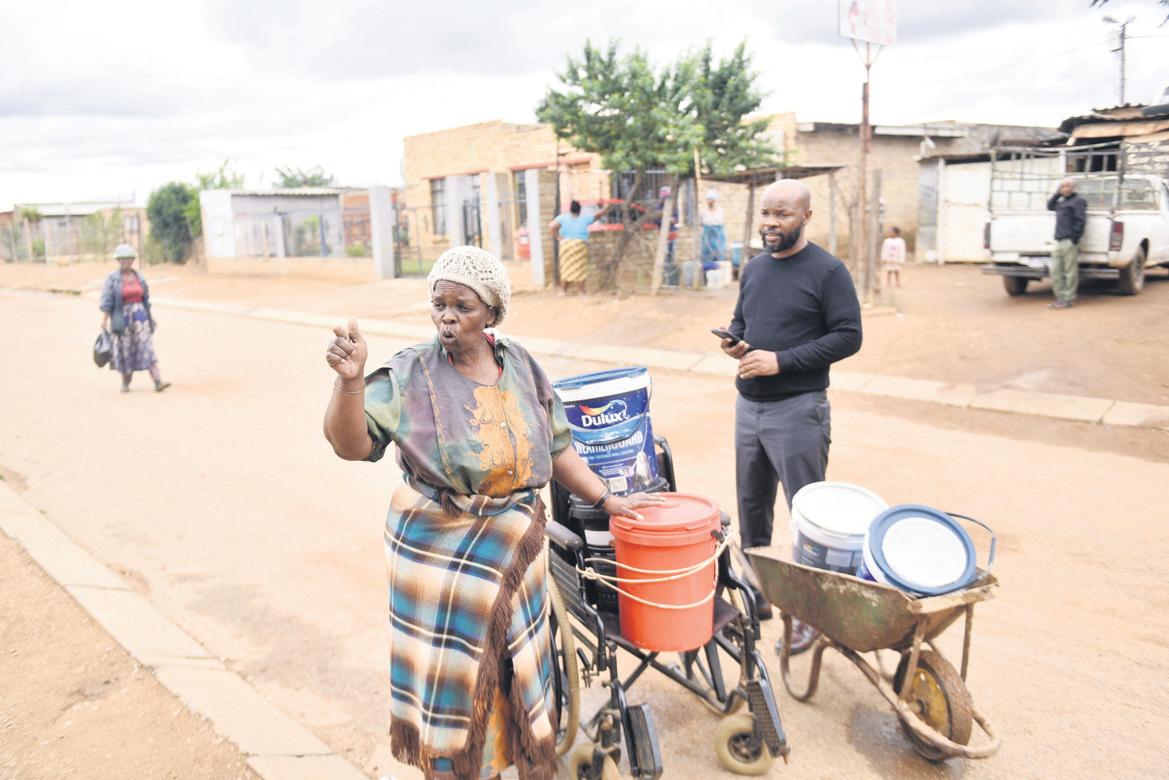 Kokosi's daily water struggle