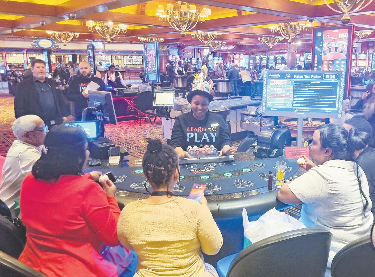 A holiday flutter in the Sun