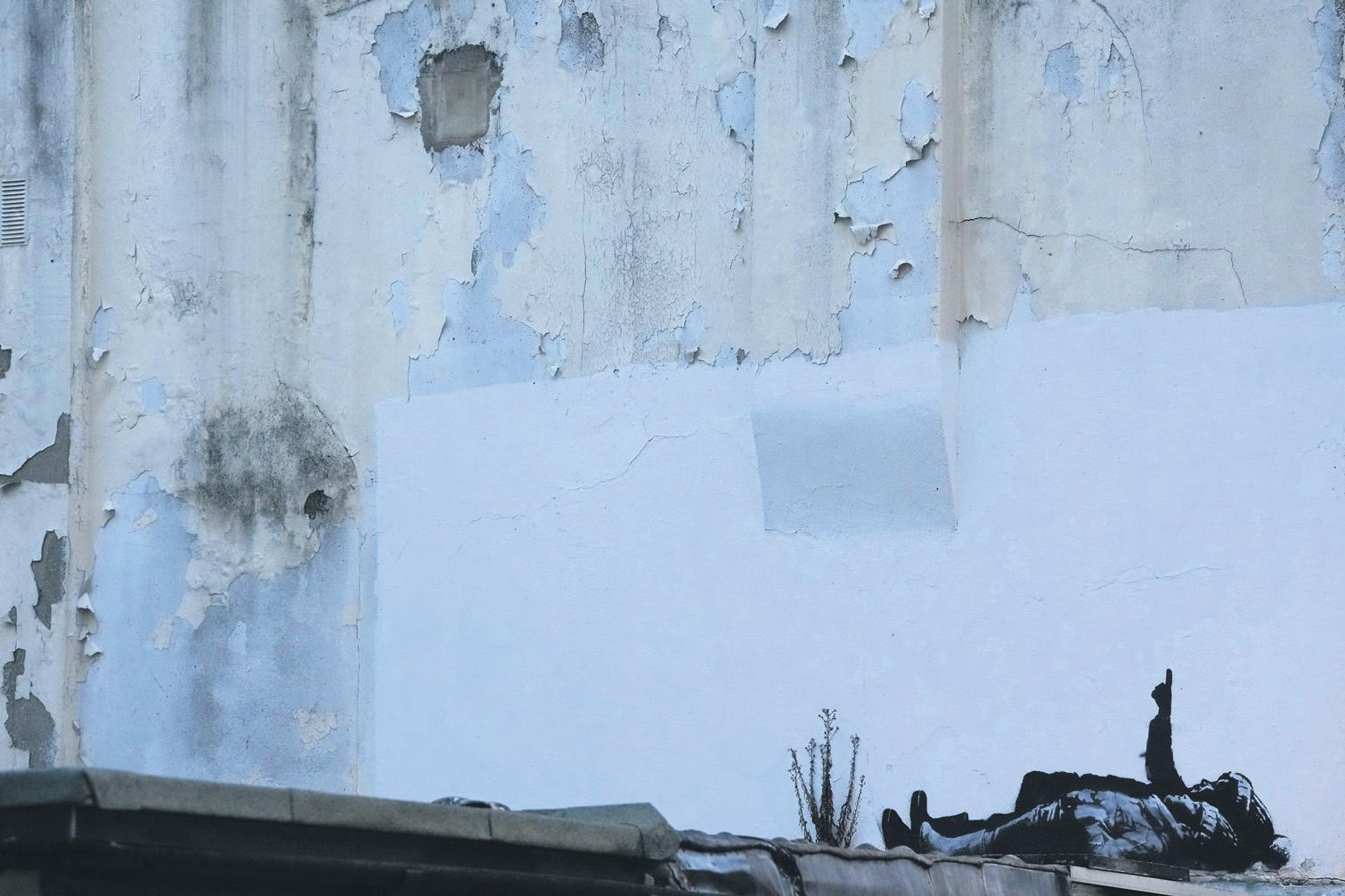 Banksy unveils latest mural