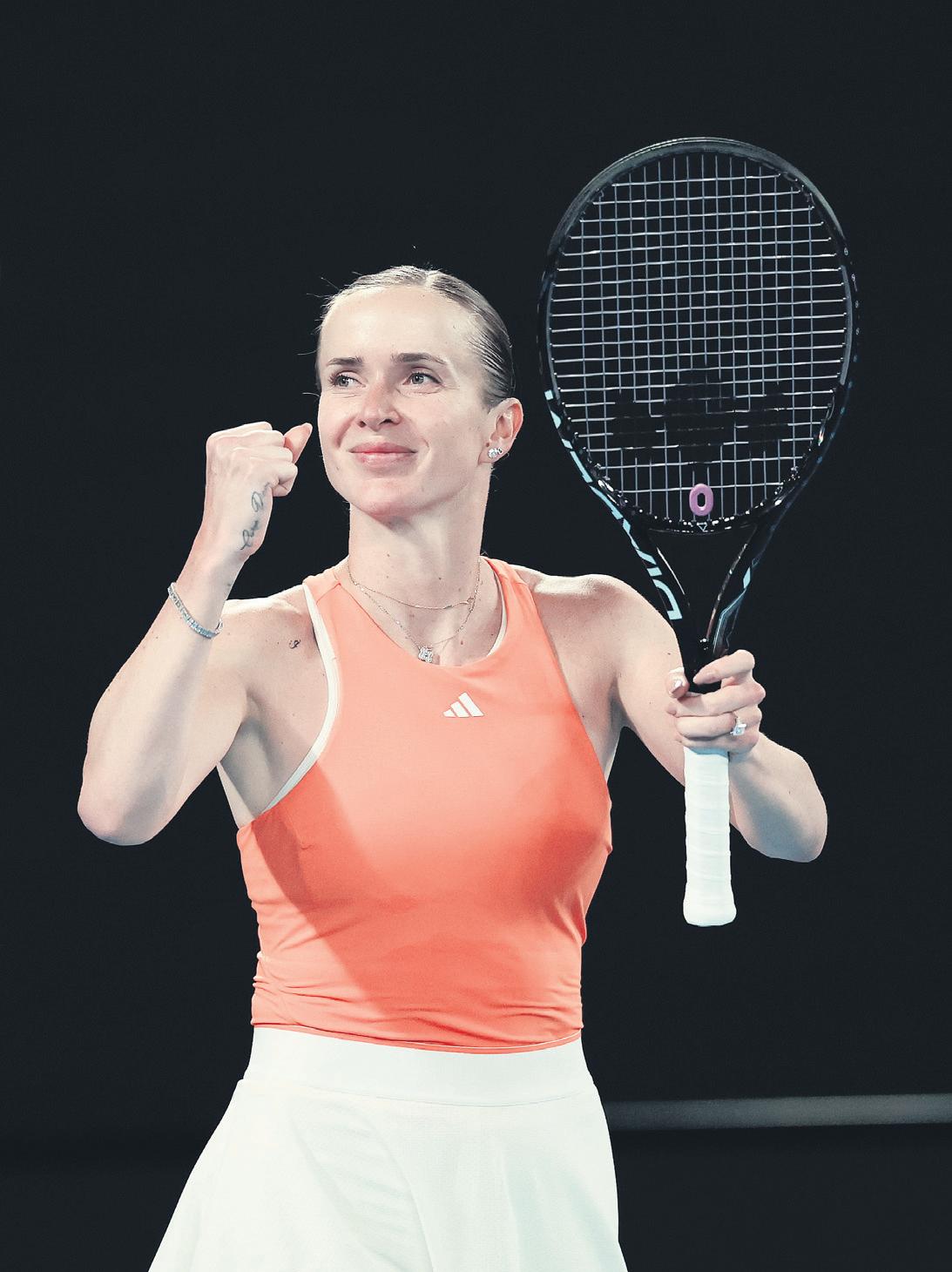 Svitolina hopes for 'a little light'