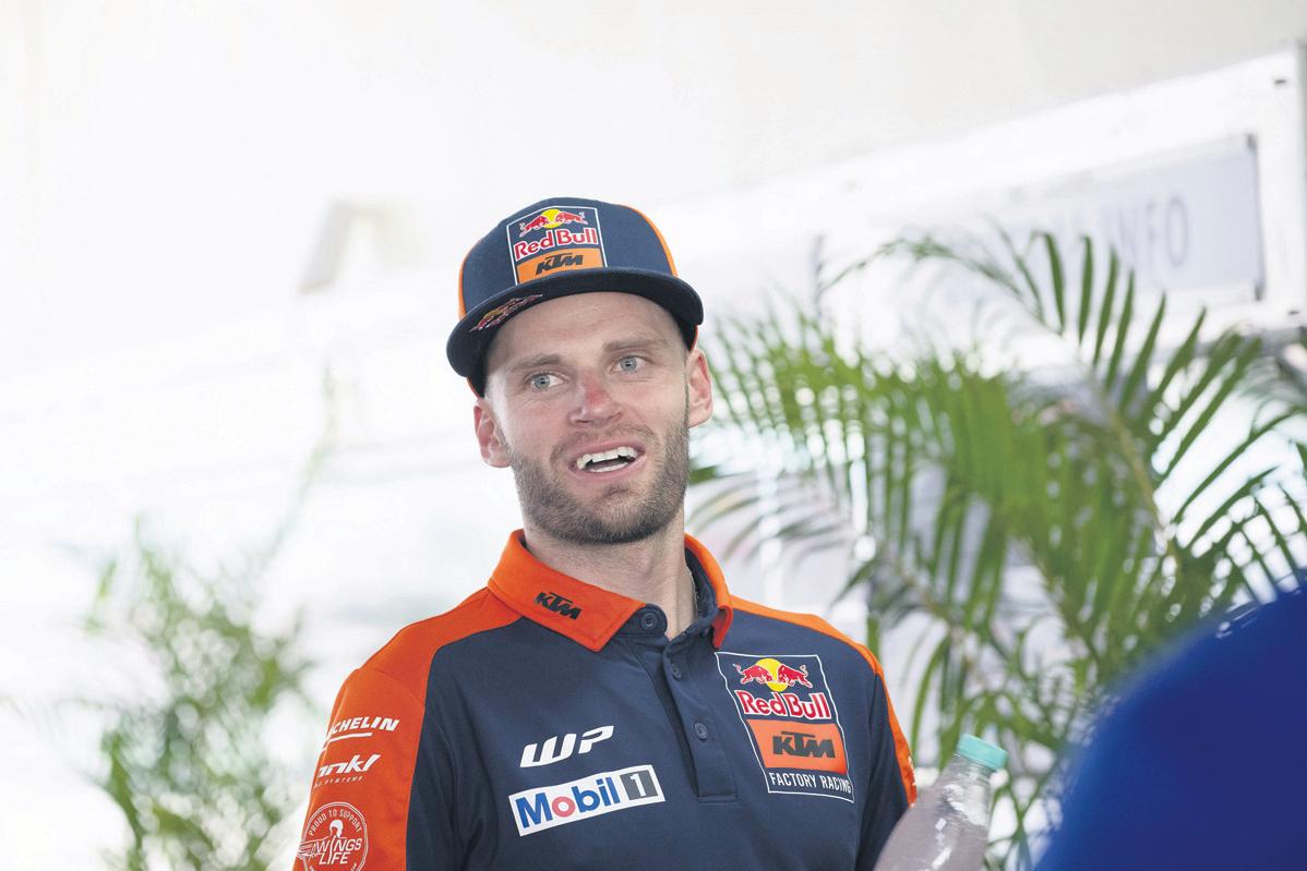 Solid MotoGP start for Brad