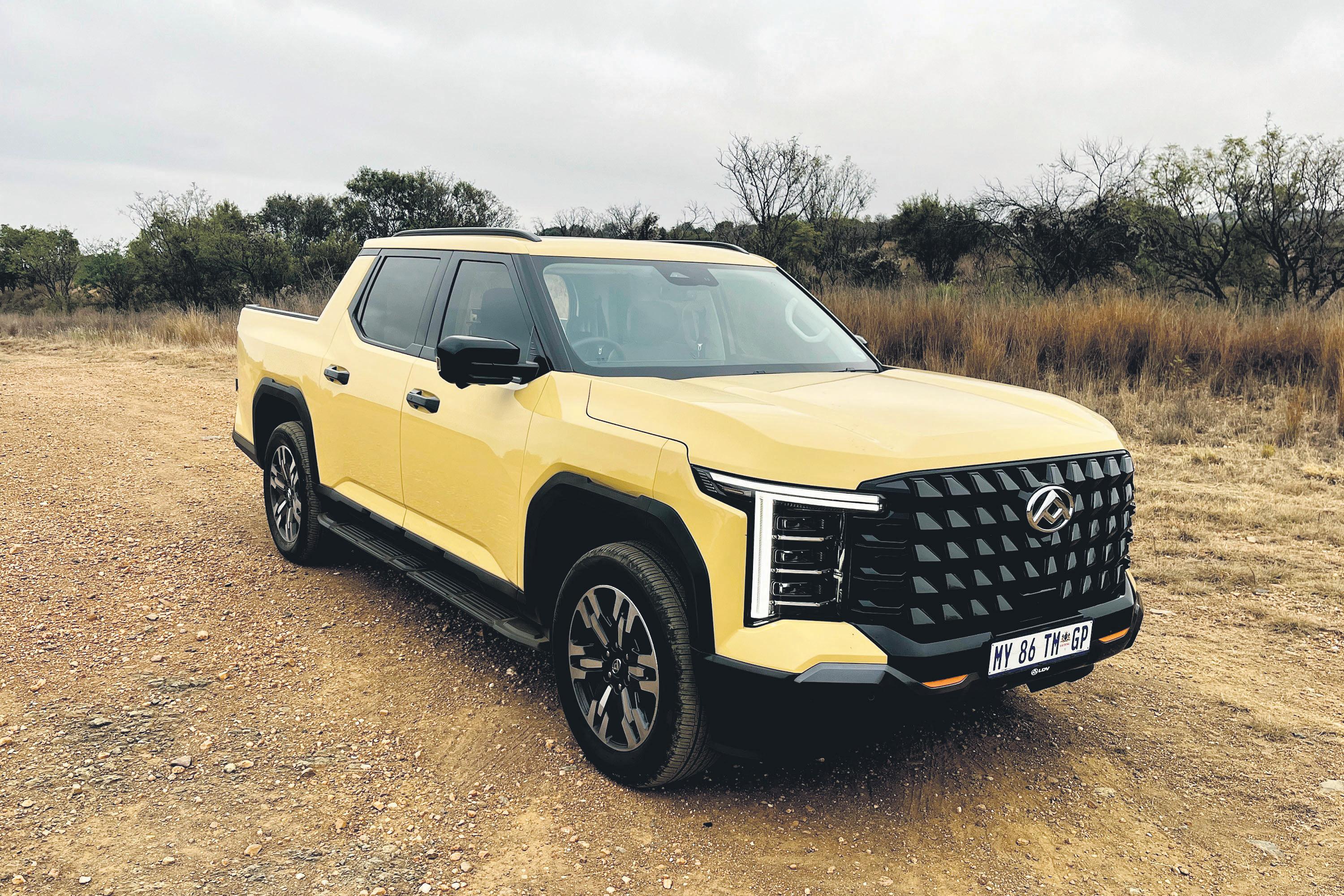 Big, bold and brash bakkie