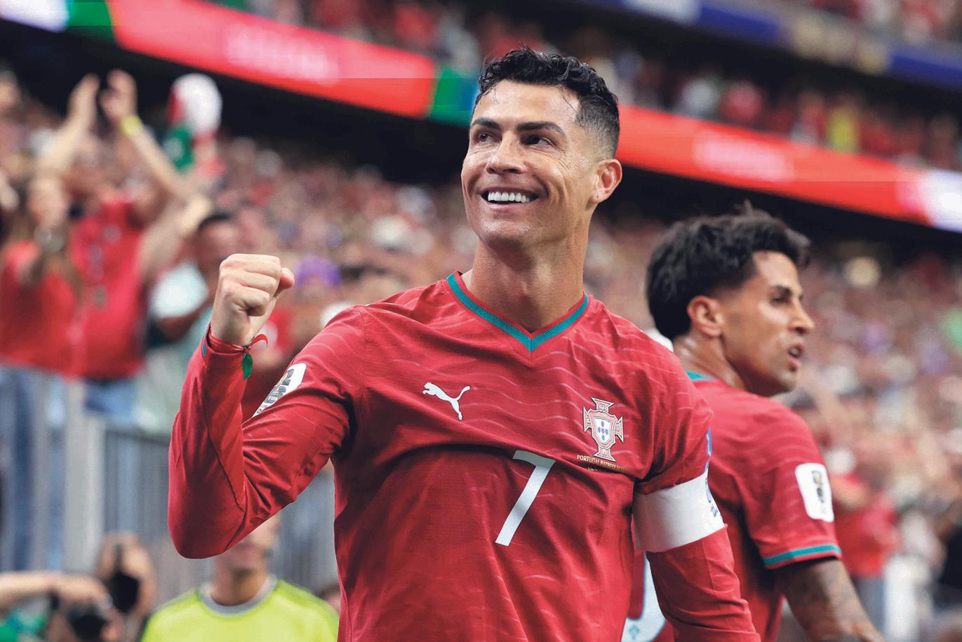 CR7 loves to silence critics