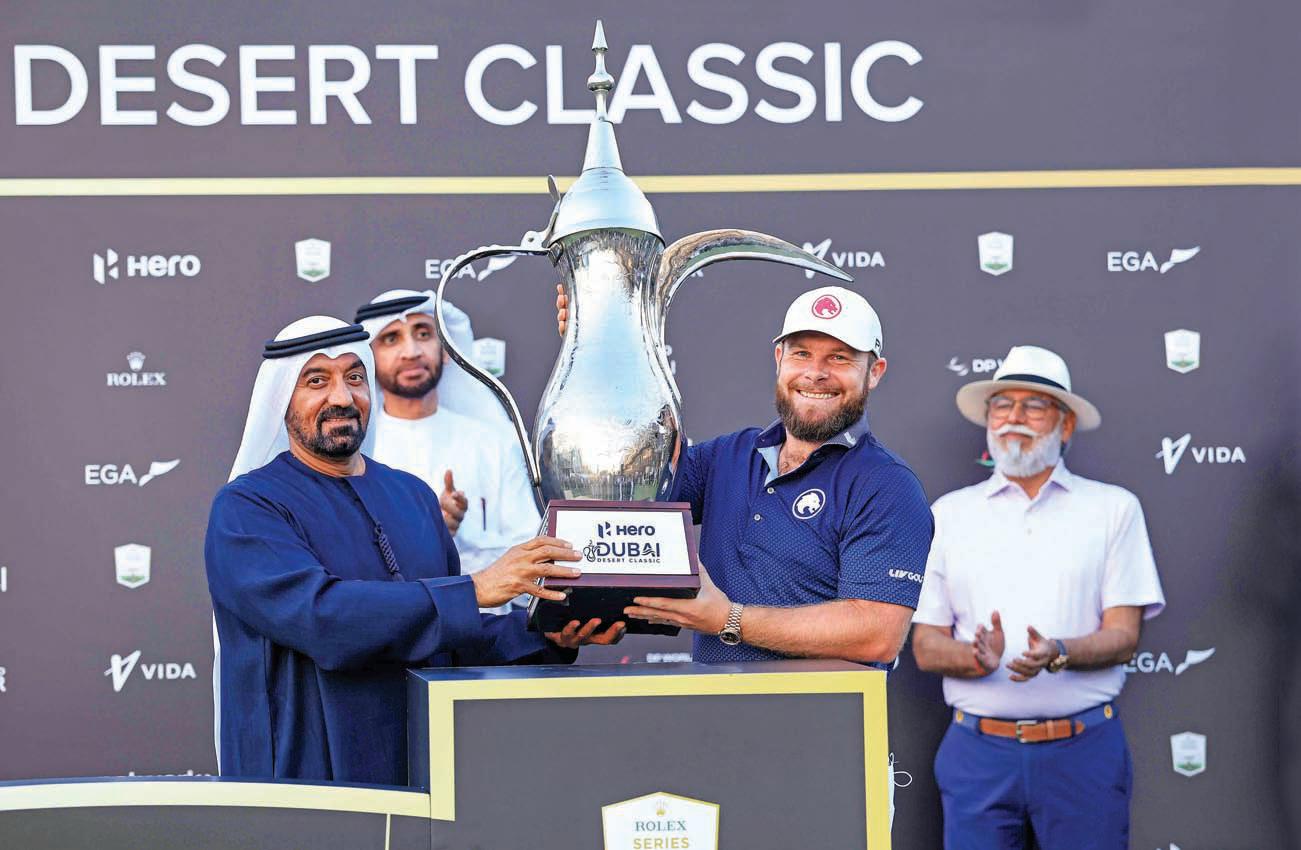 HATTON WINS HERO DUBAI DESERT CLASSIC