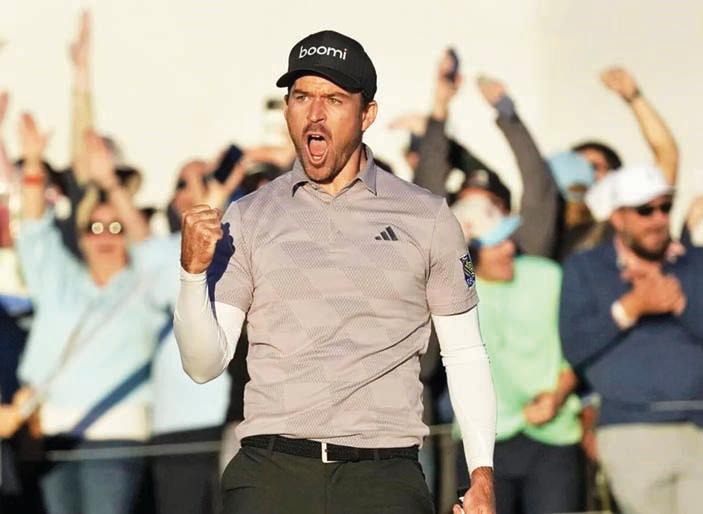 NICK TAYLOR WINS ANOTHER PLAYOFF WITH CLUTCH PLAY ON 18TH HOLE