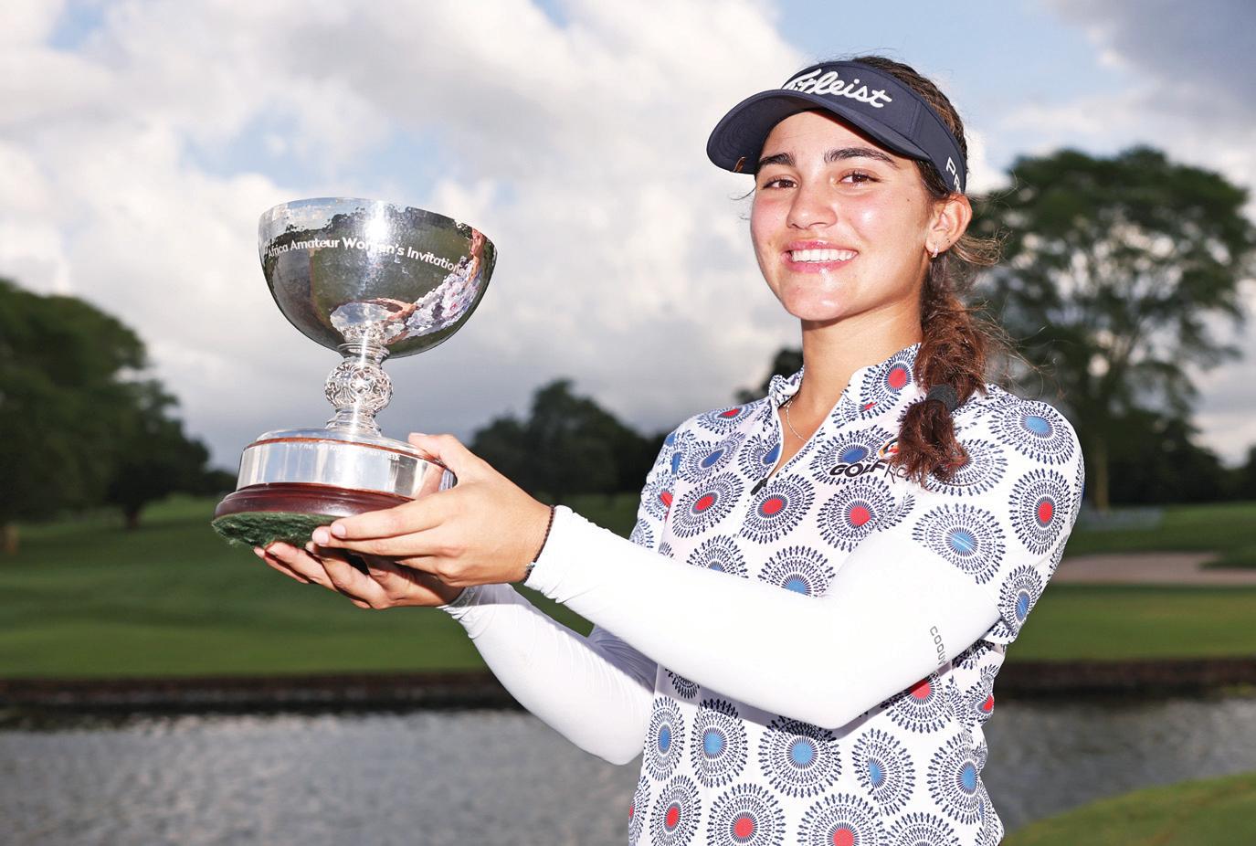 GIA RAAD WINS AFRICA AMATEUR WOMEN'S INVITATIONAL AT LEOPARD CREEK