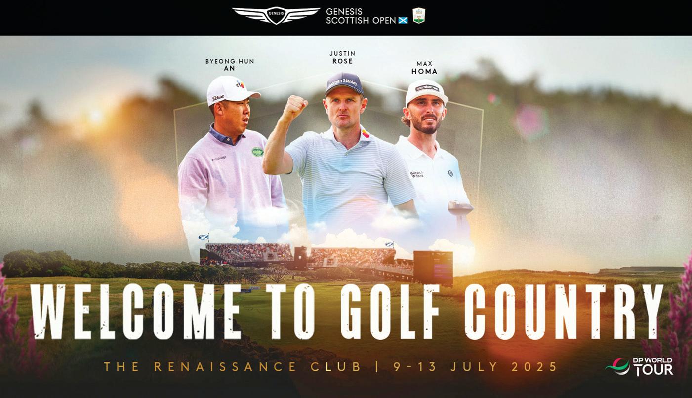 ROSE, HOMA AND AN CONFIRMED FOR GENESIS SCOTTISH OPEN
