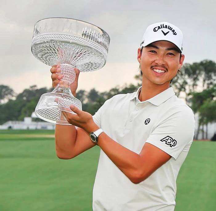 MIN WOO LEE HOLDS NERVE FOR FIRST PGA TOUR TITLE