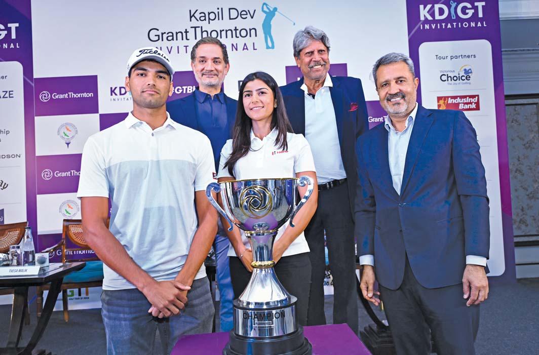 BREAKING BARRIERS IN INDIAN GOLF: KAPIL DEV-GRANT THORNTON INVITATIONAL RETURNS IN 2025 WITH A MIXED FORMAT