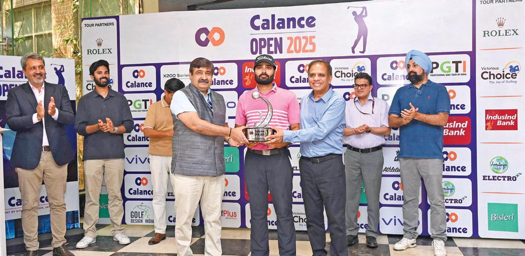TAPENDRA GHAI ENDS LONG WAIT FOR SECOND TITLE WITH TENACIOUS 70 ON FINAL DAY OF CALANCE OPEN 2025