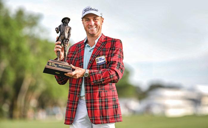 THOMAS WINS IN PLAYOFF TO END THREE-YEAR DROUGHT