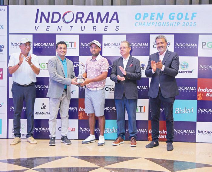 SACHIN BAISOYA TRUMPS UDAYAN MANE IN PLAYOFF TO WIN INDORAMA VENTURES OPEN GOLF CHAMPIONSHIP 2025 CROWN