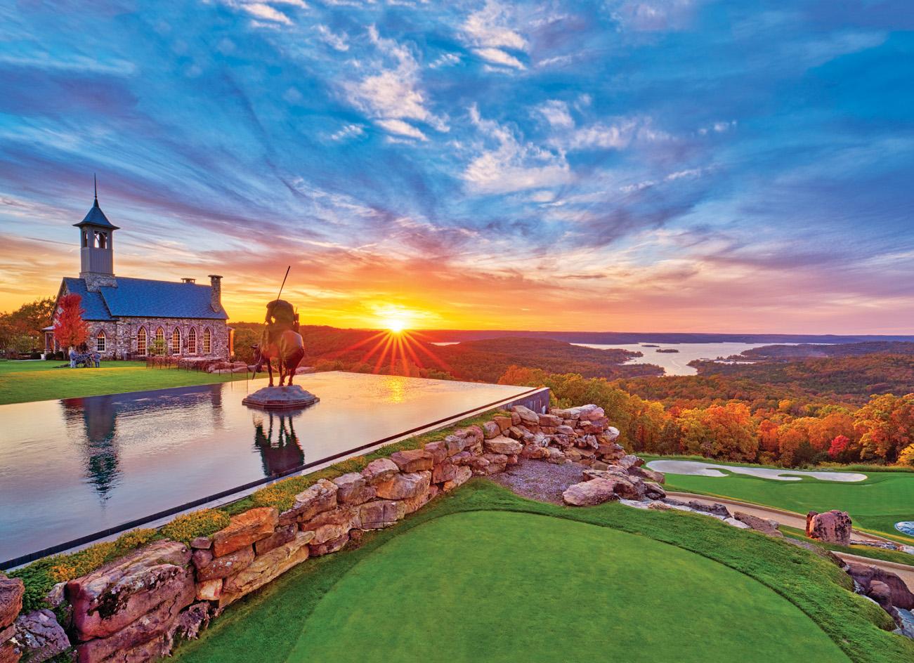 FROM TIGER'S TRAIL TO HANGING CLIFFS GOLF IN THE OZARKS IS FILLED WITH BEAUTY AND CHALLENGES