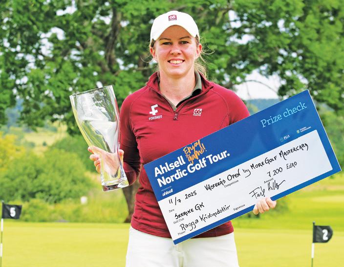 KRISTINSDOTTIR MAKES HISTORY WITH FIRST PROFESSIONAL VICTORY