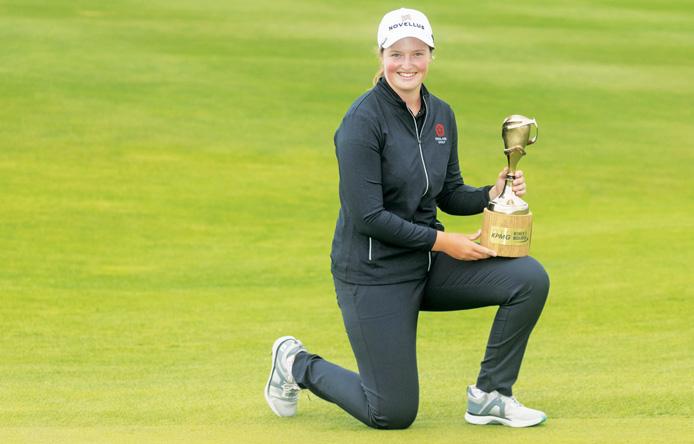 AMATEUR WOAD WINS IN EMPHATIC FASHION