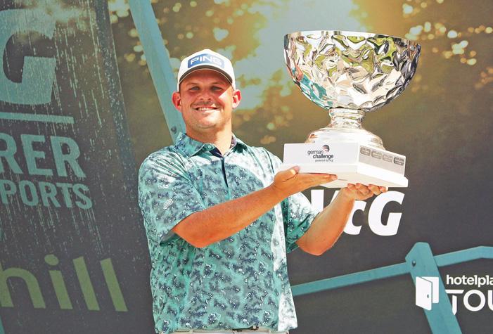 RITCHIE CRUISES TO EMPHATIC EIGHT SHOT WIN IN GERMANY