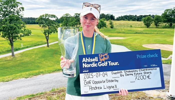 LIGNELL SECURES FIRST PROFESSIONAL VICTORY AT HOME