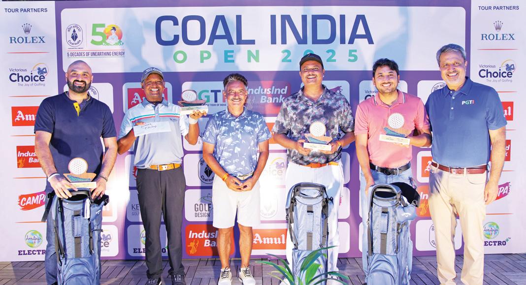 PGTI SEASON RESUMES WITH INAUGURAL COAL INDIA OPEN