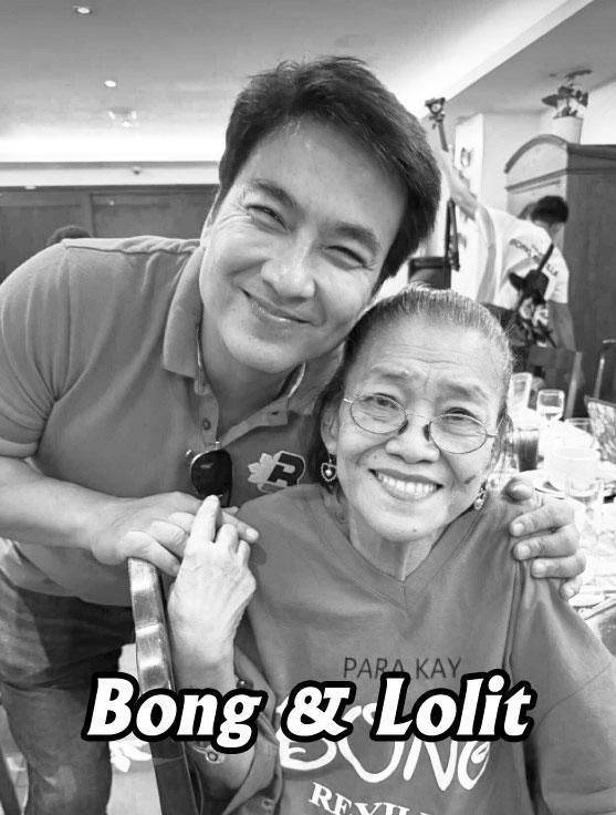 May iniwang payo kay Bong na natalong senador... LOLIT, PUMANAW NA SA EDAD NA 78