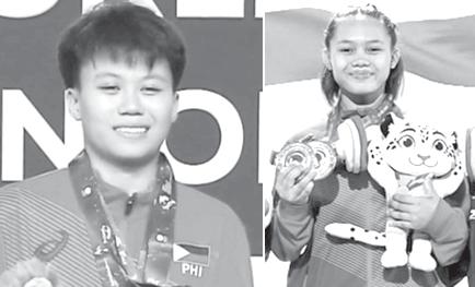 2 GINTO AT 14 NA MEDALYA SA JR. W'LIFTERS SA ASTANA