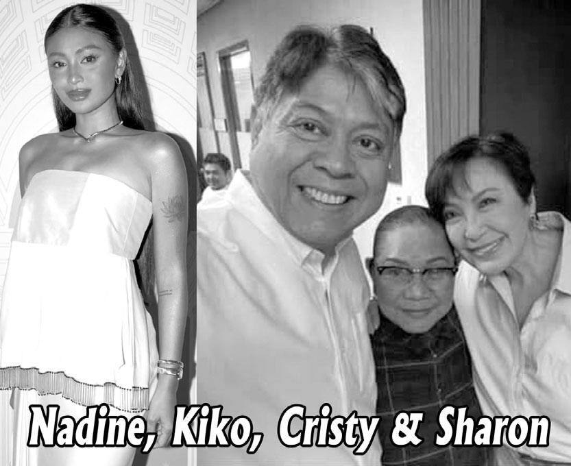 Sinampahan ng 5 counts ng cyberlibel... SHARON AT KIKO, INIURONG NA ANG DEMANDA LABAN KAY CRISTY