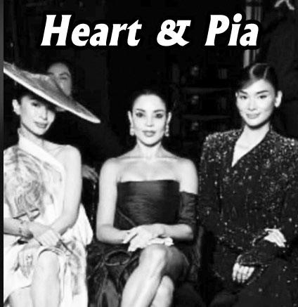 Fashionistangaktres, sobrang lakinghatangsuot... HEART AT PIA, 1 TAO LANG ANG PAGITAN SA FASHION SHOW ABROAD, 'DI PA NAG-USAP