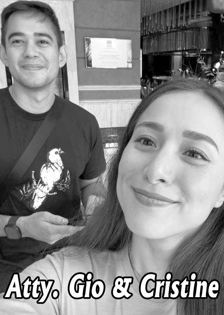 BIDA CRISTINE, ABOGADO ANG IPINALIT KAY MARCO