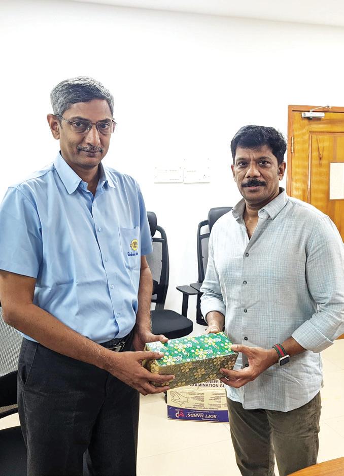 மருத்துவ இயக்குநர் டாக்டர். T. ரமேஷ் அவர்கள் தலைமையில் ஆதிபராசக்தி குழு நிர்வாக மேலாளர்கள் பங்கேற்பு