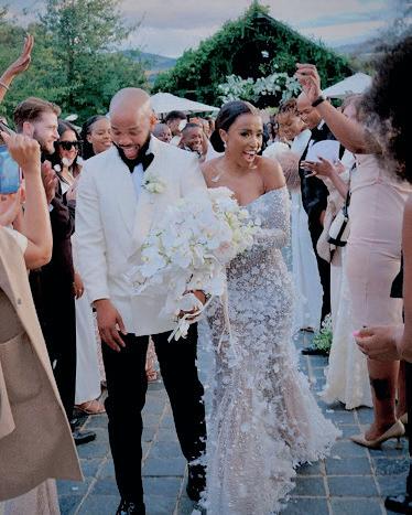 Former Miss Universe, Zozibini, ties the knot in star-studded Cape Town wedding