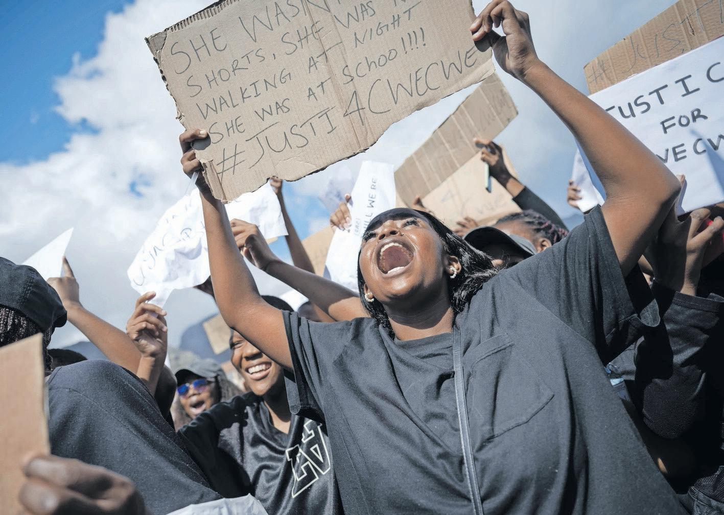 Cwecwe Protest in Photos