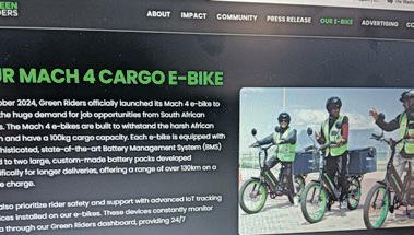 Bank Zero and Green Riders: empowering SA's marginalised youth through entrepreneurship