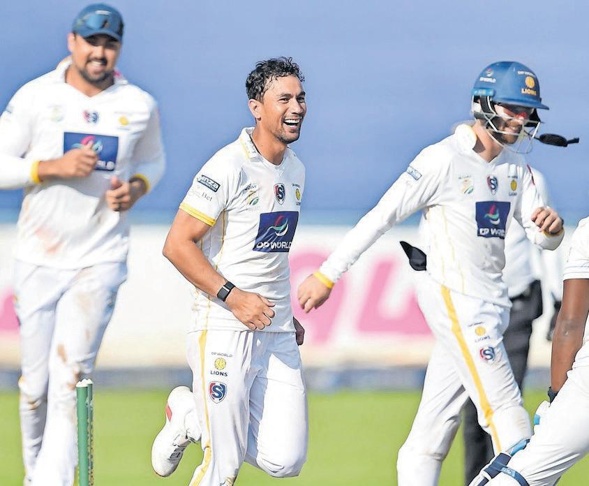 Top performer Fortuin alerts Proteas to his above average abilities