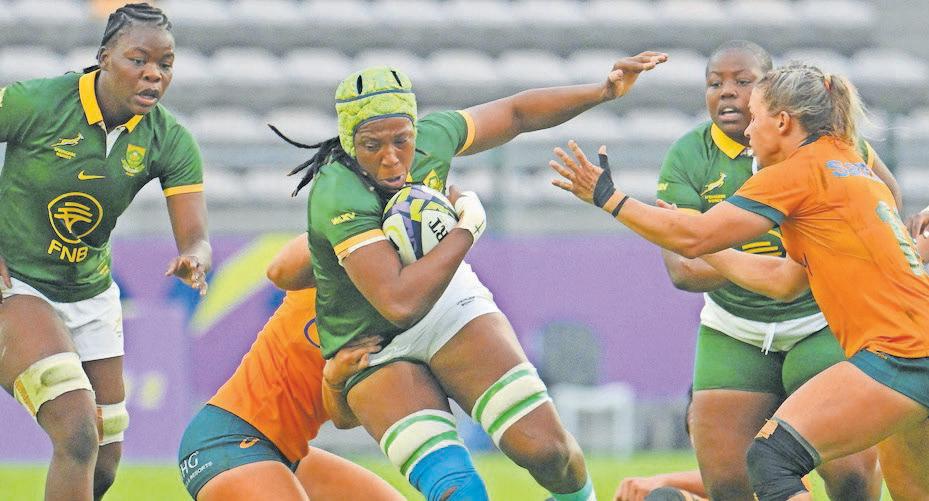 Nolusindiso Booi to earn historic 50th cap for Springbok Women against Spain