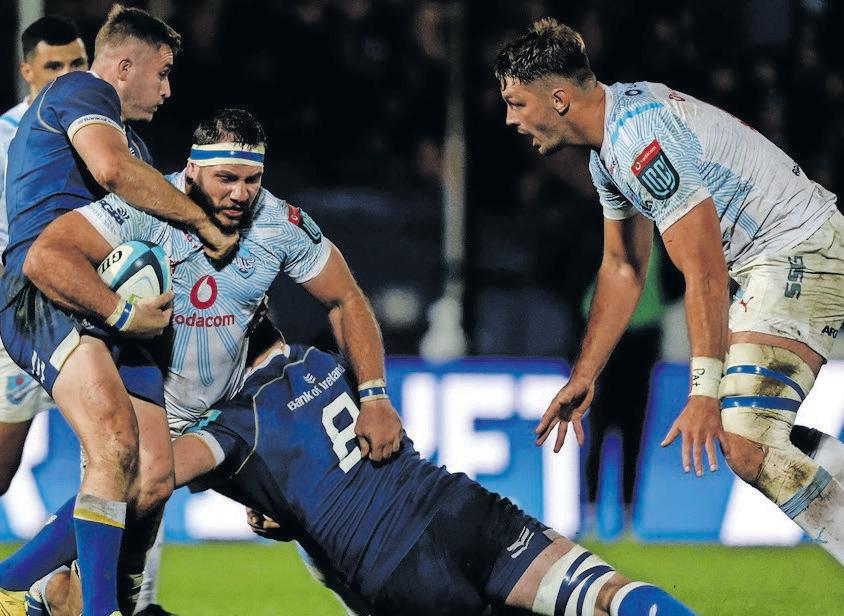'It gave me a scare': Coetzee concussion inspires tackle record