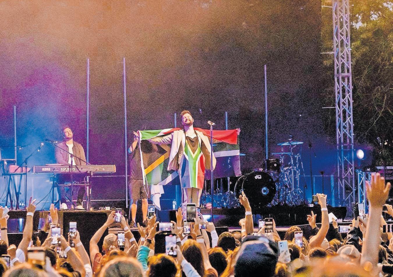 Calum Scott ready to shower South Africa with love