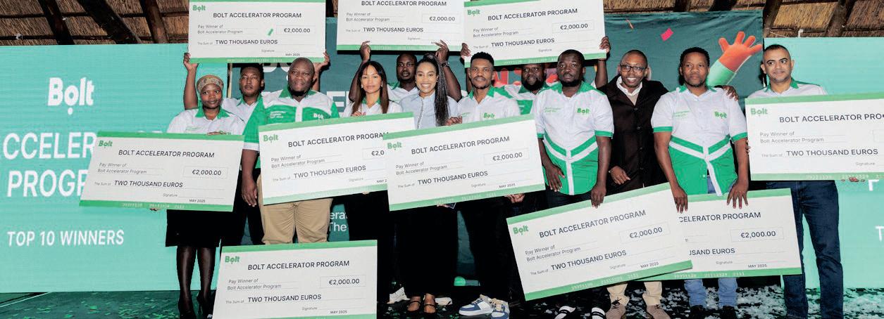 Bolt Invests over R400 000 to support emerging mobility entrepreneurs in South Africa
