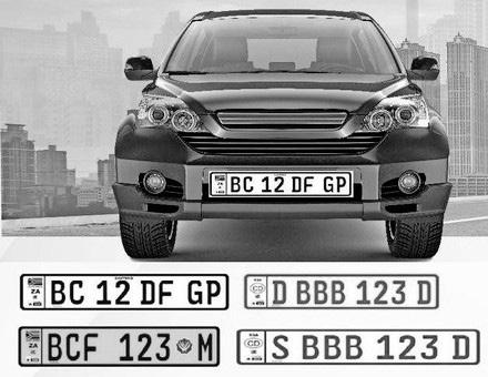 Gauteng's new number plates finally unveiled