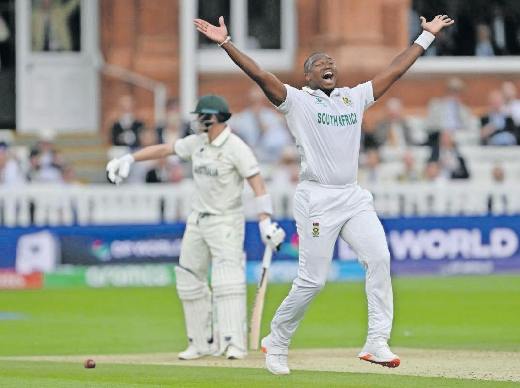 Lungi lights up gloomy Lord's to provide SA glimmer of hope