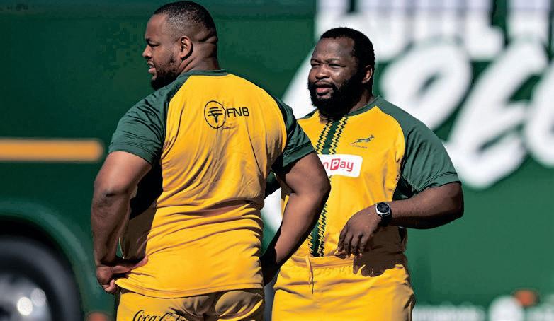 Boks to bolster scrum while taking on board new props