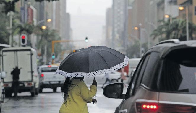 Rain and wind expected across South Africa this week