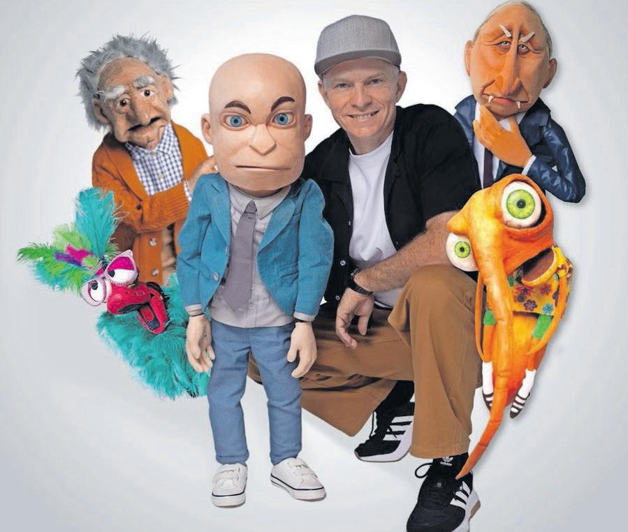 Conrad Koch talks ‘Puppet Power’ and comedy’s role in tough times